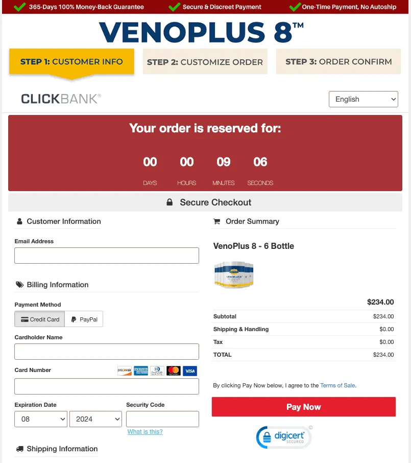 VenoPlus8_order_page